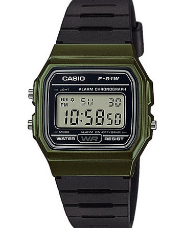 Casio Collection F-91WM-3ADF (F-91WM-3A)